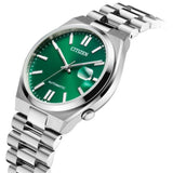Citizen Tsuyosa Automatic Green Dial Silver Steel Strap Watch For Men - NJ0150-81X Buy Now By Citizen