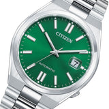 Citizen Tsuyosa Automatic Green Dial Silver Steel Strap Watch For Men - NJ0150-81X Buy Now By Citizen