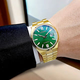 Citizen Tsuyosa Automatic Green Dial Gold Steel Strap Watch For Men - NJ0152-51X Buy Now By Citizen