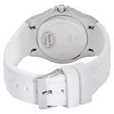 Guess Limelight White Dial White Rubber Strap Watch for Women - W1053L2 Buy Now By Guess