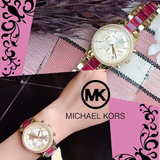 Michael Kors Ritz Chronograph Gold Dial Two Tone Steel Strap Watch For Women - MK6517 Buy Now By Michael Kors
