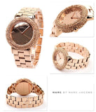 Marc Jacobs Marci Crystals Rose Gold Dial Rose Gold Steel Strap Watch for Women - MBM3192 Buy Now By Marc Jacobs