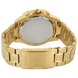 Fossil Garrett Chronograph Gold Dial Gold Steel Strap Watch for Men - FS5772 Buy Now By Fossil