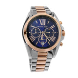 Michael Kors Bradshaw Blue Dial Two Tone Steel Strap Watch for Women - MK5606 Buy Now By Michael Kors