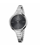 Calvin Klein Lively Black Dial Silver Steel Strap Watch for Women - K4U23121 Buy Now By Calvin Klein