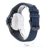 Maserati Potenza Black Dial 42mm Blue Leather Strap Watch For Men - R8851108007 Buy Now By Maserati