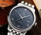 Omega De Ville Prestige Co-Axial Blue Dial Silver Steel Strap Watch for Men - 424.10.40.20.03.002 Buy Now By Omega