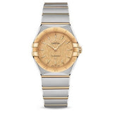 Omega Constellation Manhattan Yellow Dial Two Tone Steel Strap Watch for Women - 131.20.28.60.08.001 Buy Now By Omega