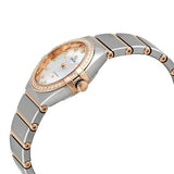 Omega Constellation Quartz Diamonds Mother of Pearl Dial Two Tone Steel Strap Watch for Women - 131.25.25.60.55.001 Buy Now By Omega
