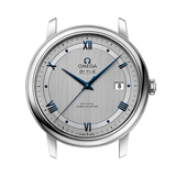 Omega De Ville Prestige Co-Axial Rhodium Silver Dial Silver Steel Strap Watch for Men - 424.10.40.20.02.001 Buy Now By Omega