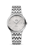 Omega De Ville Prestige Co-Axial Silver Dial Silver Steel Strap Watch for Men - 424.10.40.20.02.003 Buy Now By Omega