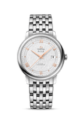Omega De Ville Prestige Co Axial Silver Dial Silver Steel Strap Watch for Men - 424.10.40.20.02.004 Buy Now By Omega
