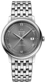 Omega De Ville Prestige Co-Axial Automatic Grey Dial Silver Steel Strap Watch for Men - 424.10.40.20.06.001 Buy Now By Omega