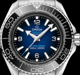 Omega Seamaster Planet Ocean 6000M Co Axial Master Chronometer Blue Dial Silver Steel Strap Watch for Men - 21530462103001 Buy Now By Omega