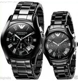 Emporio Armani Black Ceramic Dial Ceramic Strap Watch For Women - AR1401 Buy Now By Emporio Armani