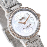 Coach Park Mother of Pearl Dial Silver Mesh Bracelet Watch for Women - 14503510 Buy Now By Coach