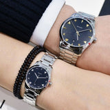 Gucci G Timeless Black Dial Silver Steel Strap Watch For Women - YA126573A Buy Now By Gucci