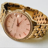 Michael Kors Argyle Quartz Rose Gold Dial Rose Gold Steel Strap Watch For Women - MK3156 Buy Now By Michael Kors