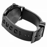 Gucci G Timeless Ghost Black Dial Black Rubber Strap Unisex Watch - YA1264017 Buy Now By Gucci