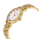 Marc Jacobs Baker White Dial Gold Steel Strap Watch for Women - MBM3440 Buy Now By Marc Jacobs
