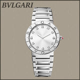 Bvlgari Bvlgari Bvlgari Lady Diamonds Silver Dial Silver Steel Strap Watch for Women - BVLGARI103696 Buy Now By Bvlgari