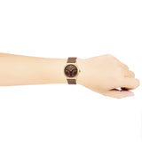 Gucci G Timeless Butterfly Brown Dial Brown Leather Strap Watch For Women - YA1264063 Buy Now By Gucci