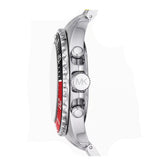 Michael Kors Everest Chronograph Black Dial Silver Steel Strap Watch For Men - MK8977 Buy Now By Michael Kors