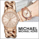 Michael Kors Nini Quartz Crystals Rose Gold Dial Rose Go Watch For Women - MK3236 Buy Now By Michael Kors