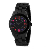 Marc Jacobs Pelly Black Dial Black Silicone Strap Watch for Women - MBM2543 Buy Now By Marc Jacobs