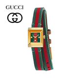 Gucci G-Frame Multicolored Dial Two Tone Nylon Strap Watch For Women - YA128527 Buy Now By Gucci