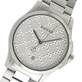 Gucci G Timeless Quartz Silver Dial Silver Steel Strap Watch For Women - YA126459 Buy Now By Gucci