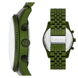 Michael Kors Lexington Chronograph Green Dial Green Steel Strap Watch For Men - MK8790 Buy Now By Michael Kors