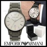Emporio Armani Renato Quartz Grey Dial Grey Steel Strap Watch For Men - AR11120 Buy Now By Emporio Armani