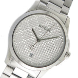 Gucci G Timeless Silver Dial Silver Steel Strap Watch For Women - YA126551 Buy Now By Gucci