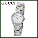 Gucci G Timeless Mother of Pearl Dial Silver Steel Strap Watch For Women - YA126543 Buy Now By Gucci