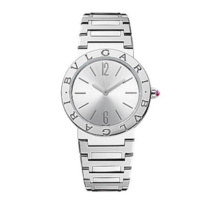 Bvlgari Bvlgari Lady Silver Dial Silver Steel Strap Watch for Women - BVLGARI103575 Buy Now By Bvlgari