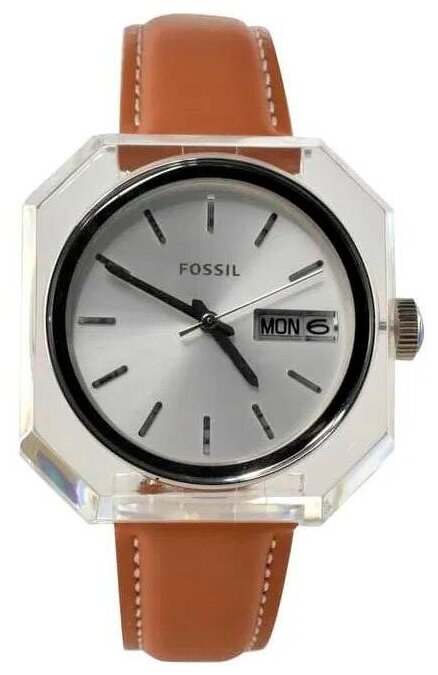 Fossil Candy White Dial Brown Leather Strap Watch for Women - ES3538 Buy Now By Fossil