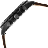 Fossil Forrester Chronograph Black Dial Brown Leather Strap Watch for Men - FS5608 Buy Now By Fossil