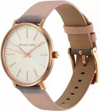 Michael Kors Pyper Quartz White Dial Pink Leather Strap Watch For Women - MK2741 Buy Now By Michael Kors