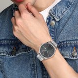 Lacoste Vienna Gray Dial Gray Steel Strap Watch for Men - 2011073T Authentic Buy Shop Now
