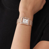 Michael Kors Emery Three-Hand White Dial Rose Gold Steel Strap Watch for Women - MK4743 Buy Now By Michael Kors