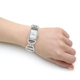 Michael Kors Empire Three Hand Silver Dial Silver Steel Strap Watch For Women - MK7407 Buy Now By Michael Kors