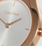 Calvin Klein Class White Dial Rose Gold Steel Strap Watch for Women - K6R23626 Buy Now By Calvin Klein