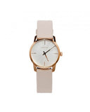 Calvin Klein City Silver Dial White Leather Strap Watch for Women - K2G236X6 Buy Now By Calvin Klein