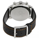 Calvin Klein City Chronograph Black Dial Black Leather Strap Watch for Men - K2G271C1 Buy Now By Calvin Klein