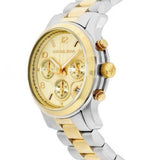 Michael Kors Runway Gold Dial Two Tone Steel Strap Watch for Women - MK5137 Buy Now By Michael Kors
