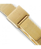 Gucci G Frame Quartz Diamonds White Red Blue Dial Gold Mesh Bracelet Watch For Women - YA147511 Buy Now By Gucci