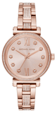 Michael Kors Sofie Quartz Rose Gold Dial Rose Gold Steel Strap Watch For Women - MK3882 Buy Now By Michael Kors