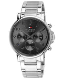Tommy Hilfiger Chronograph Grey Dial Silver Steel Strap Watch for Men - 1710382 Buy Now By Tommy Hilfiger