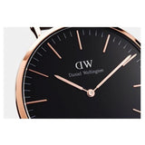 Daniel Wellington Classic St Mawes Black Dial Brown Leather Strap Watch For Men - DW00100124 Buy Now By Daniel Wellington